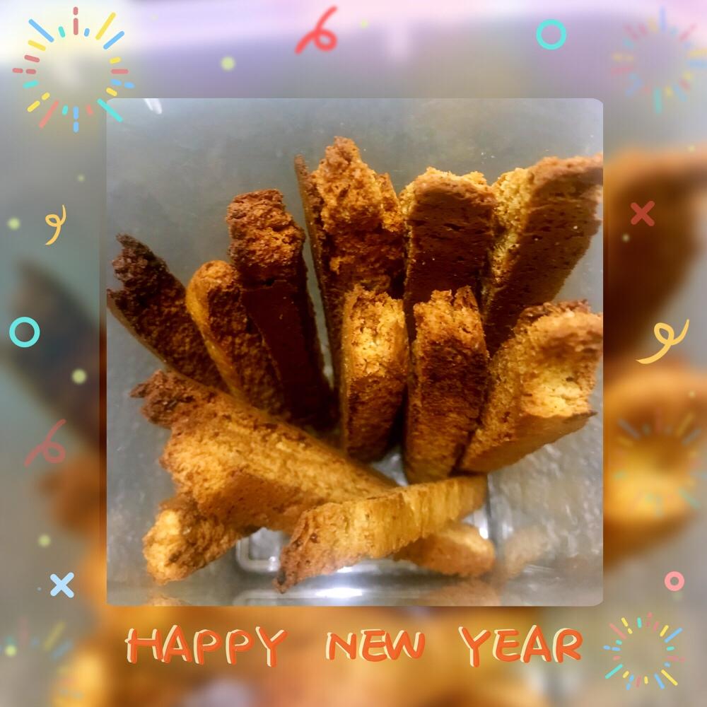 【健康零食】燕麦坚果意式脆饼