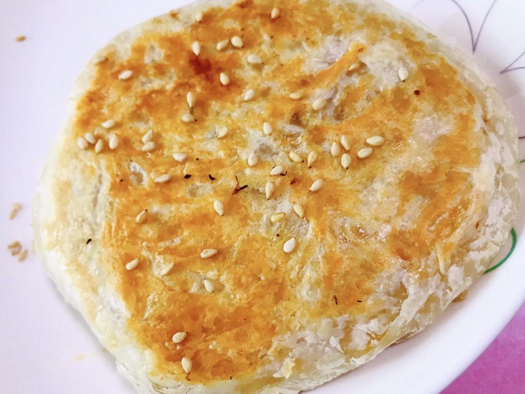 (手抓饼版)孜然鸡肉饼的做法