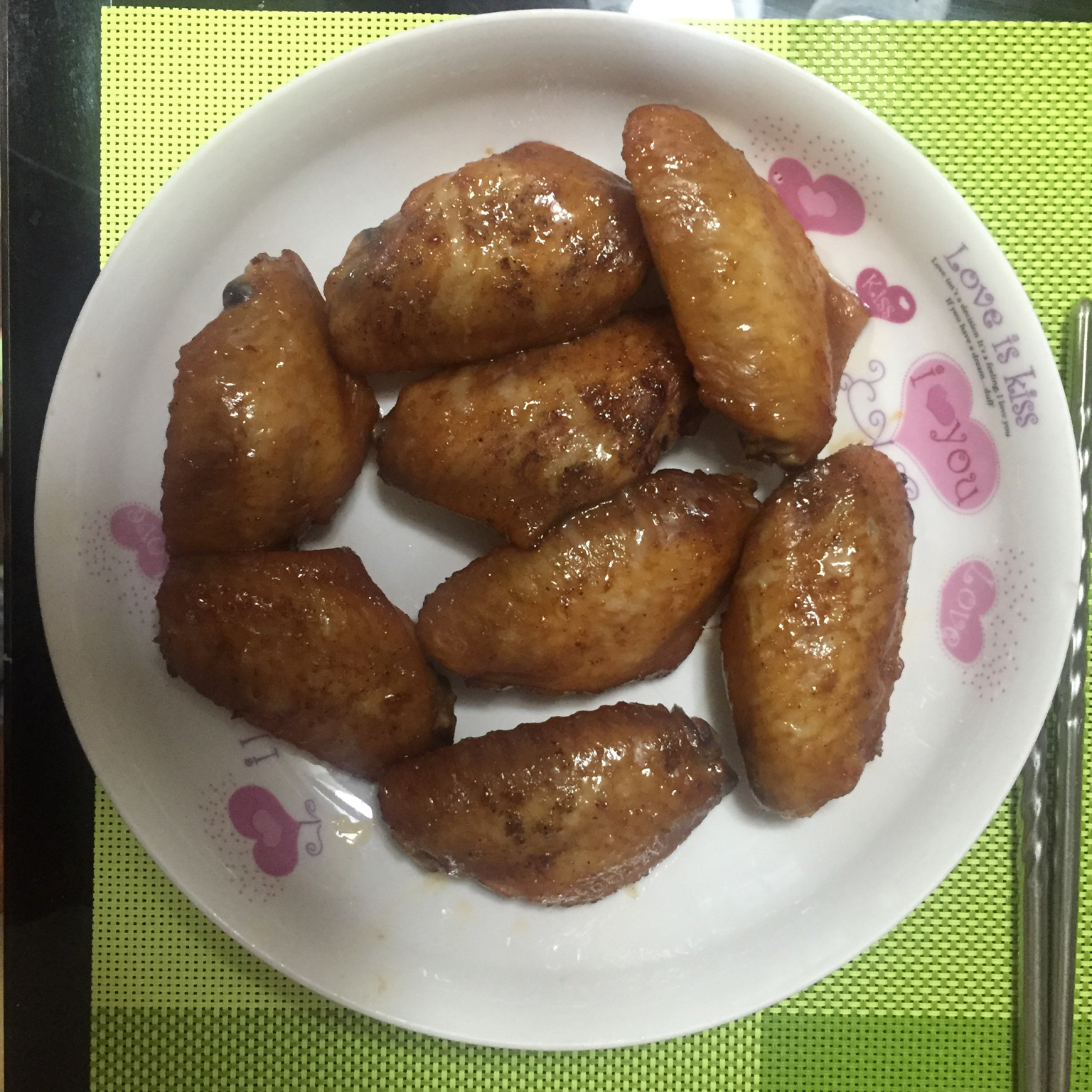 烤鸡翅（自制腌料）