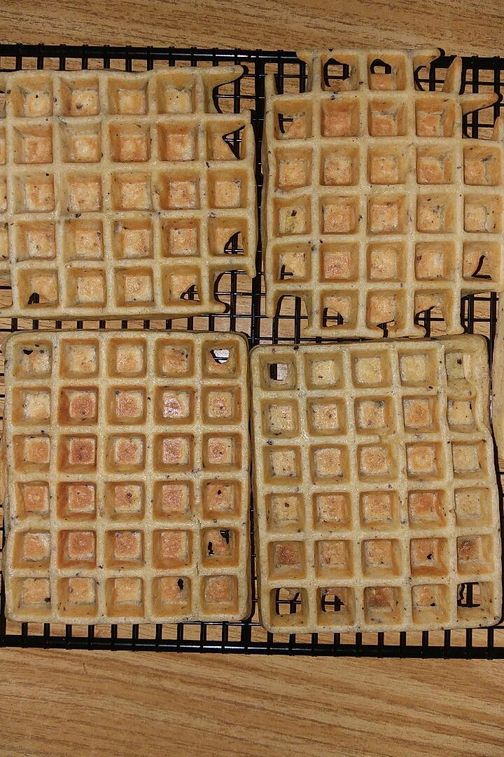 黑胡椒土豆华夫饼