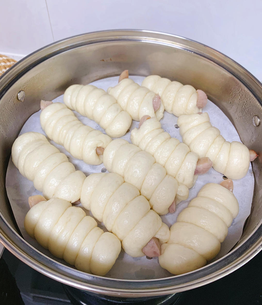 孩子爱吃的中式香肠卷