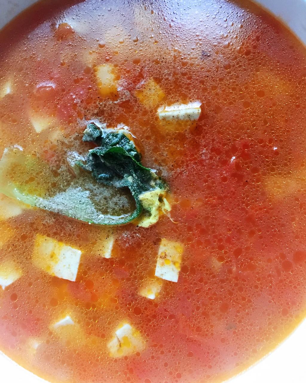 番茄豆腐汤