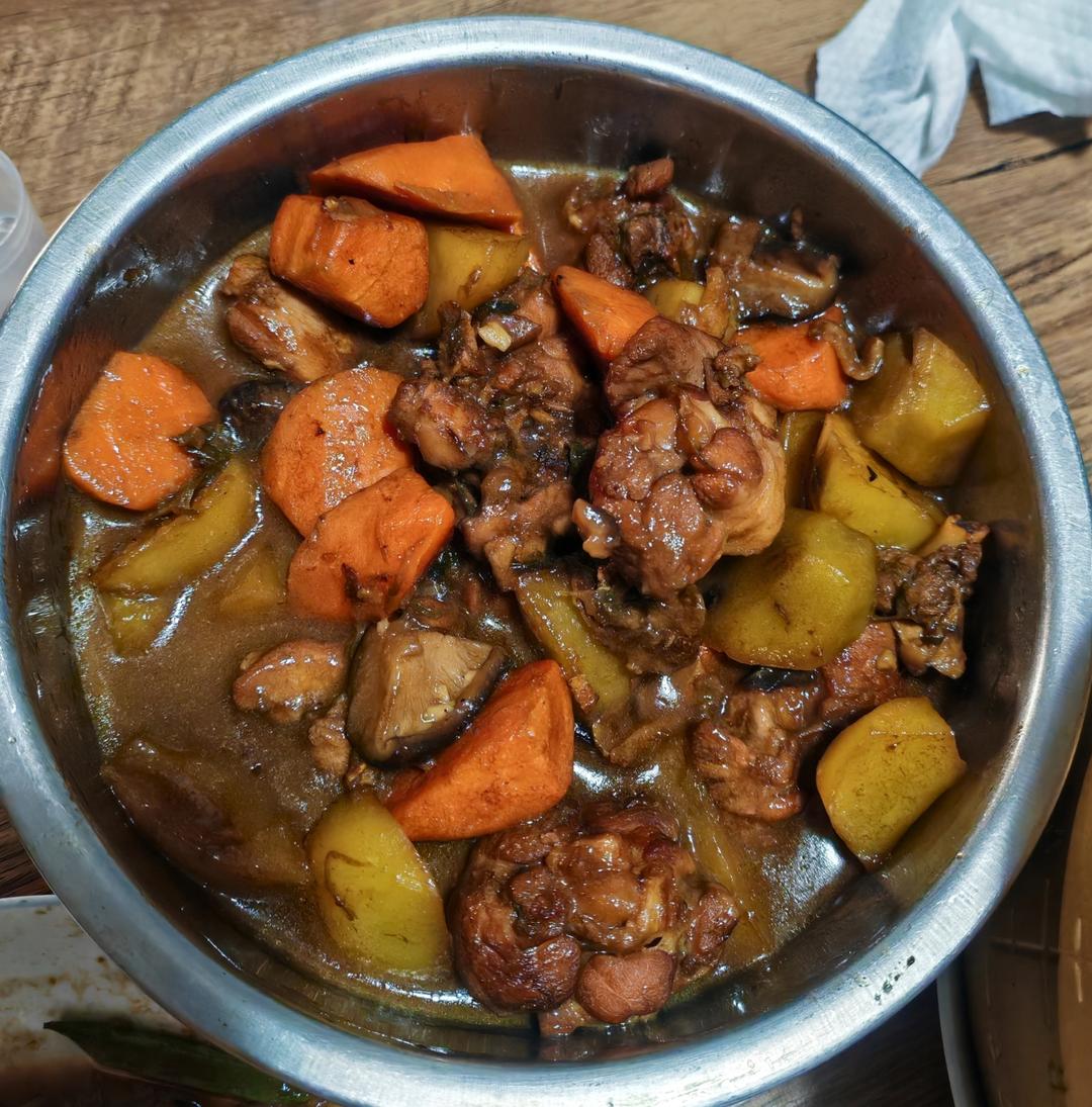 外卖第一名，简单在家做|黄焖鸡米饭