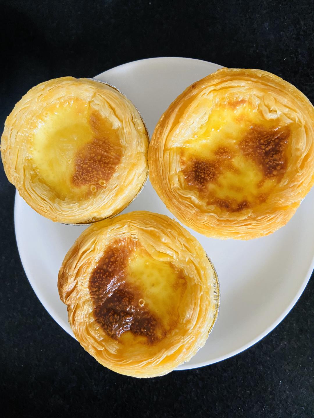 小烤箱食谱烤蛋挞简单易做再也不买KFC啦的做法