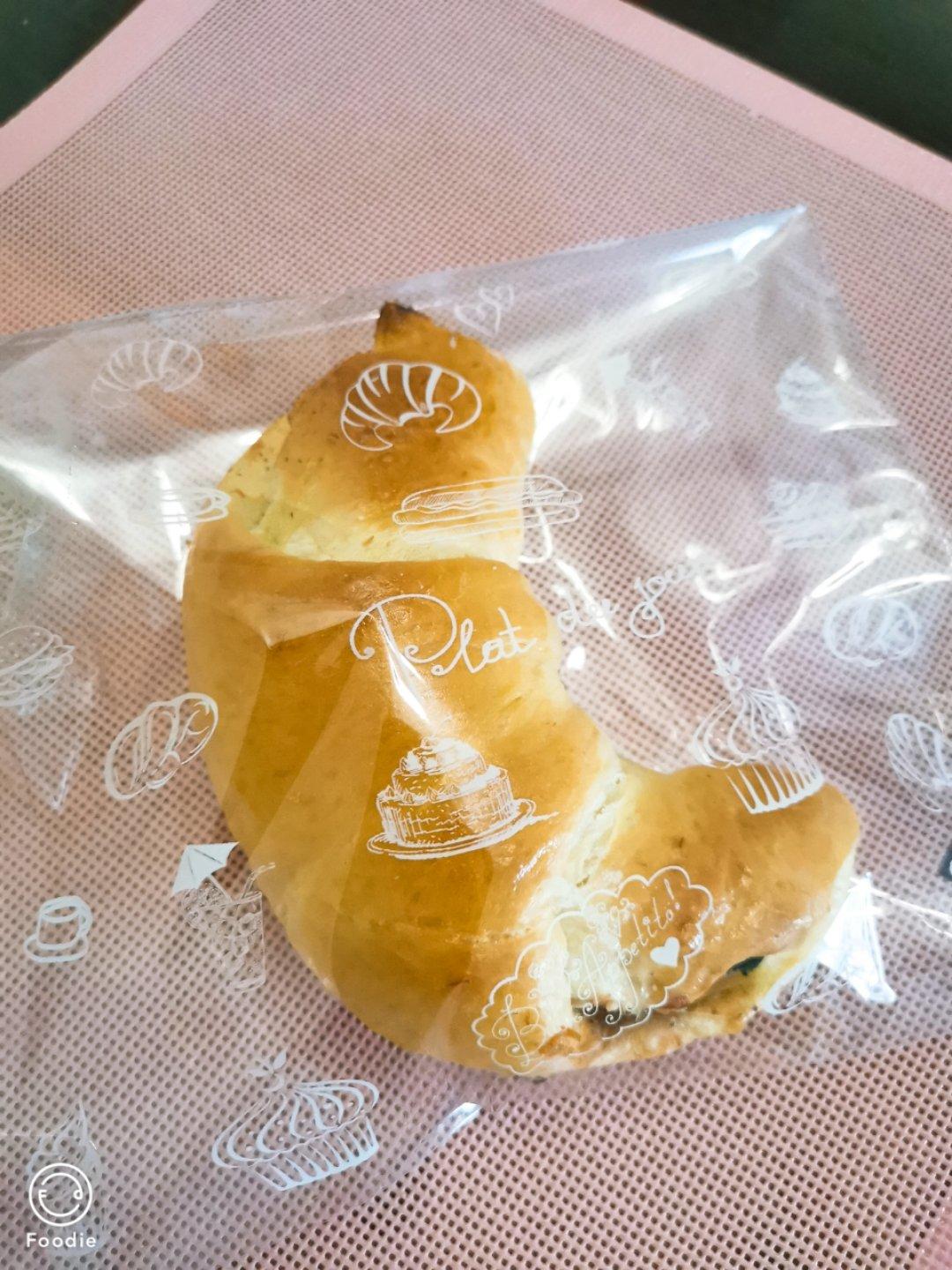花朵豆沙餐包