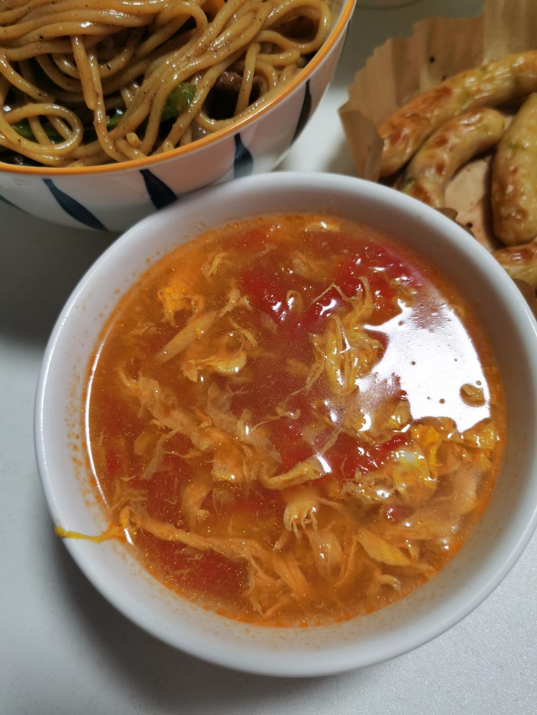 【跟我做不会错】简单又好喝的西红柿鸡蛋汤，家常又营养哦