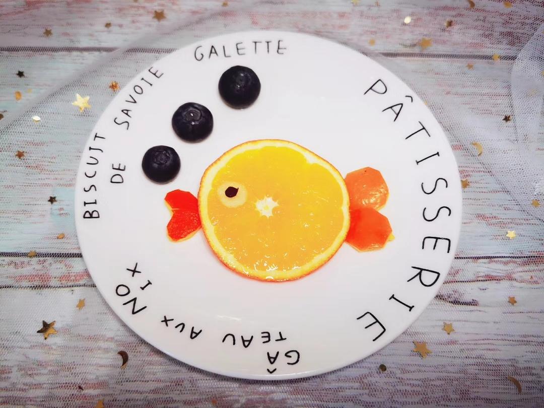 橙子摆盘的做法