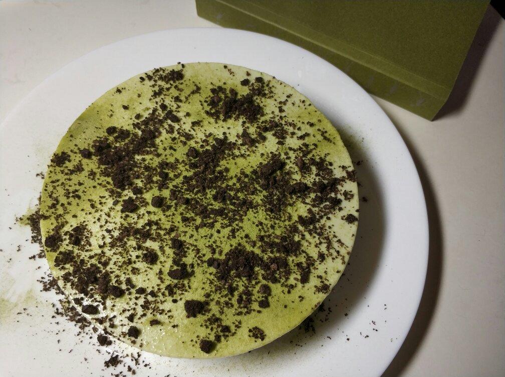 抹茶冻芝士蛋糕