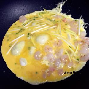 正宗粤菜之韭黄虾仁炒滑蛋#肉肉厨的做法 步骤8