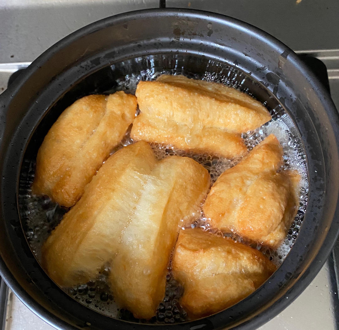 快手早餐～自制油条（酵母版，不含泡打粉、膨松剂）