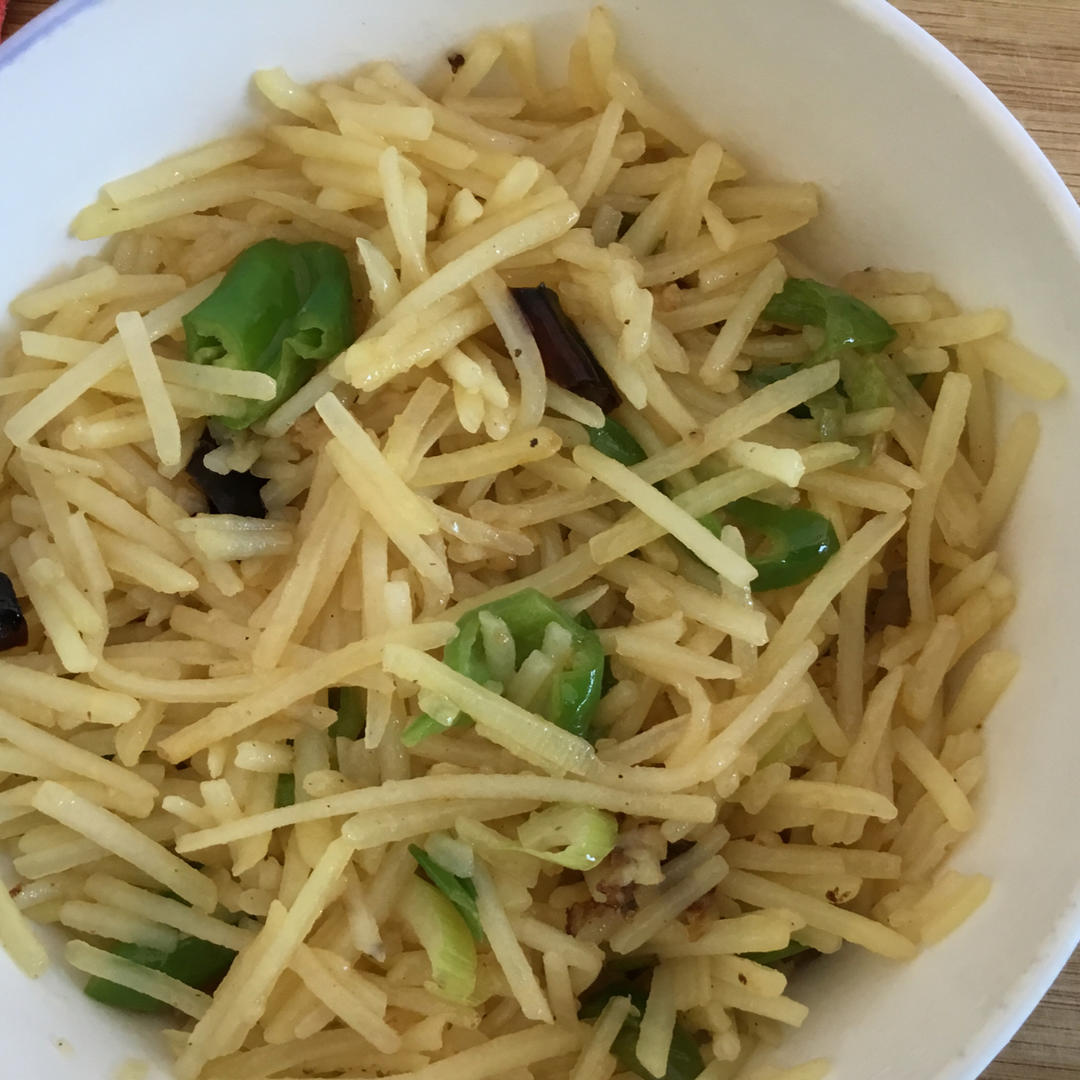 素炒尖椒土豆丝