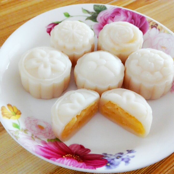 《Tinrry下午茶》冰皮月饼（奶黄馅）