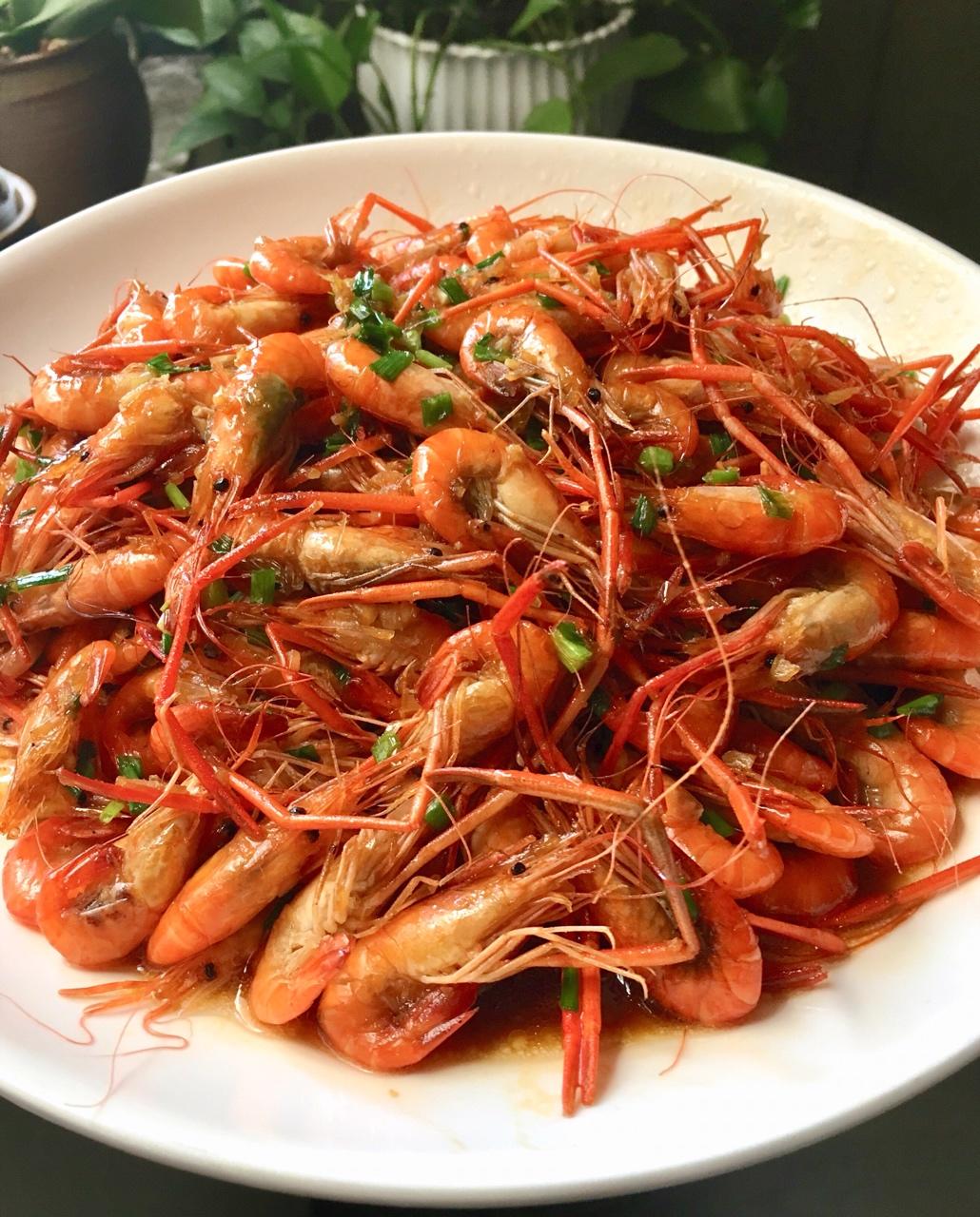 carrie6做的【酱油河虾】轻松做出饭店味