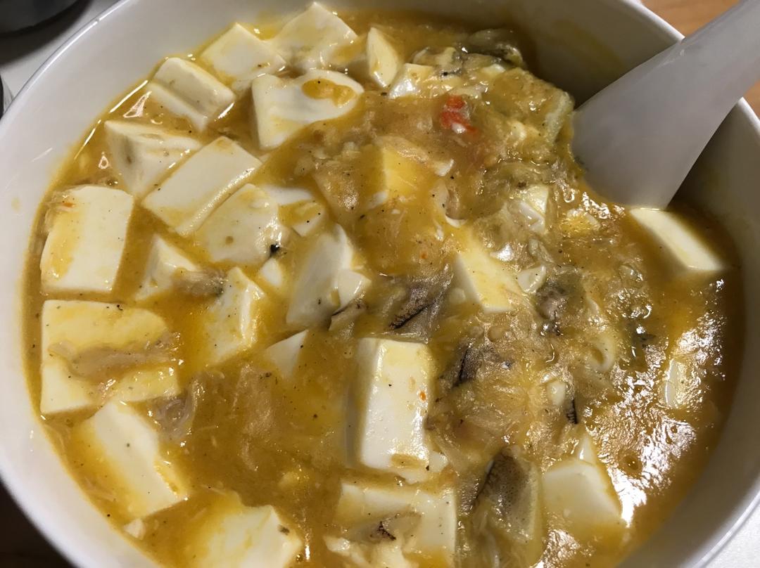 蟹粉豆腐（无姜葱版）
