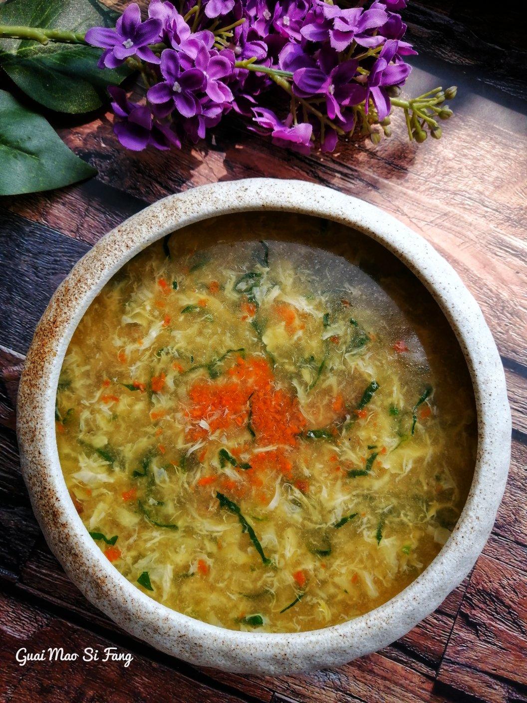 石头娘做的芙蓉蛋花汤