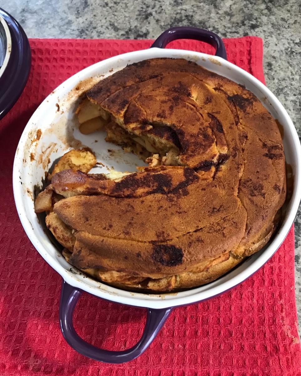 肉桂卷苹果派