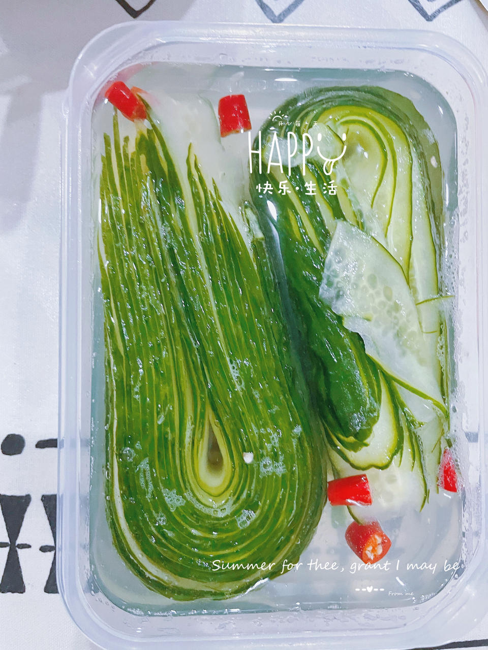 爽口黄瓜