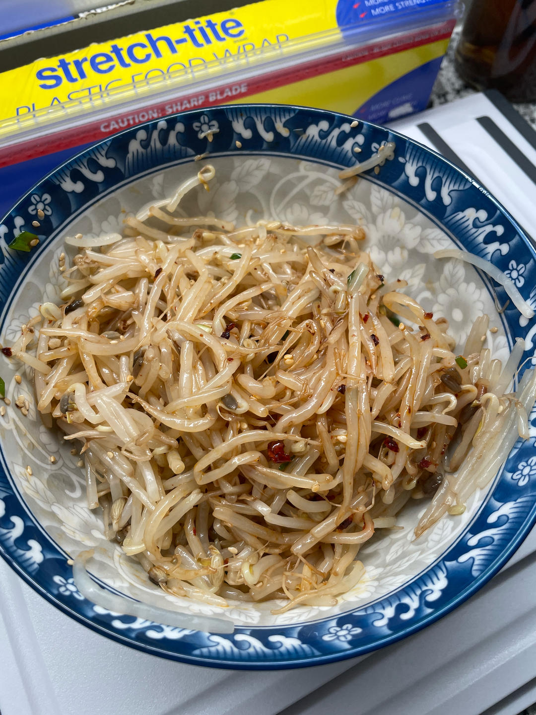 超简单韩式小菜 凉拌豆芽
