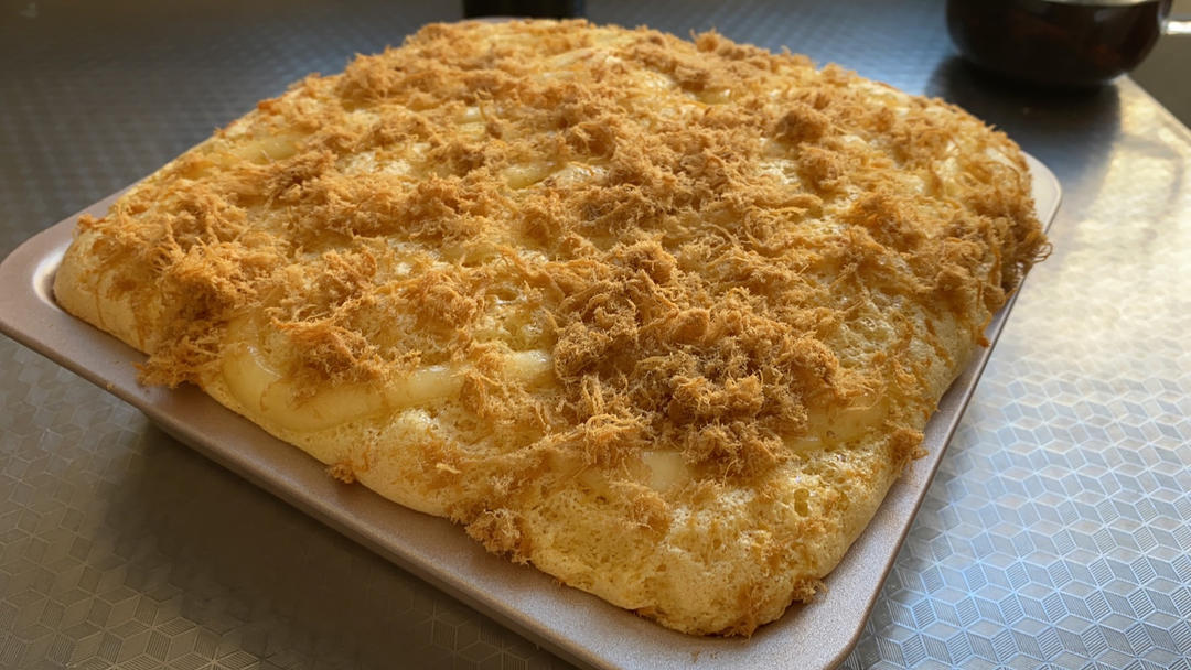 酥肉松蛋糕