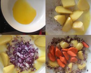 土豆胡萝卜炖牛腩土豆不碎的做法 步骤4
