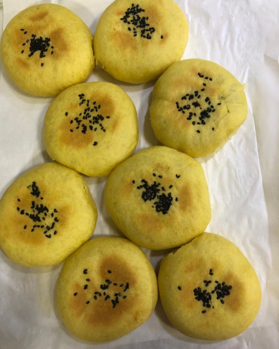 南瓜红豆包