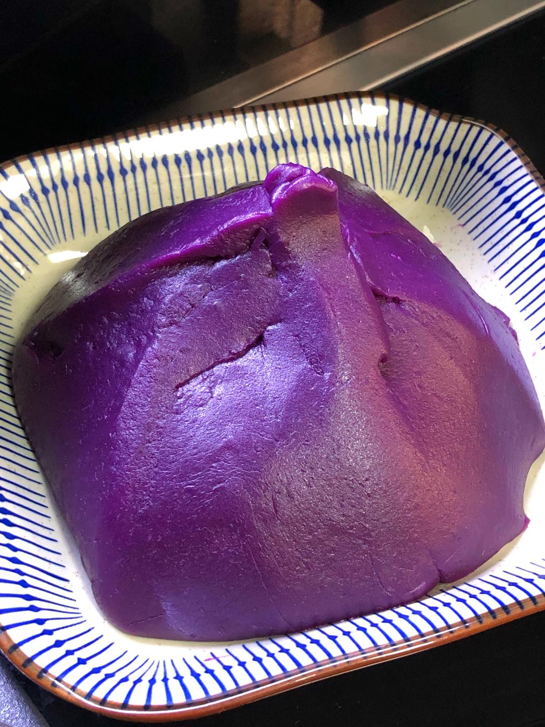 酱紫的万能紫薯馅的做法