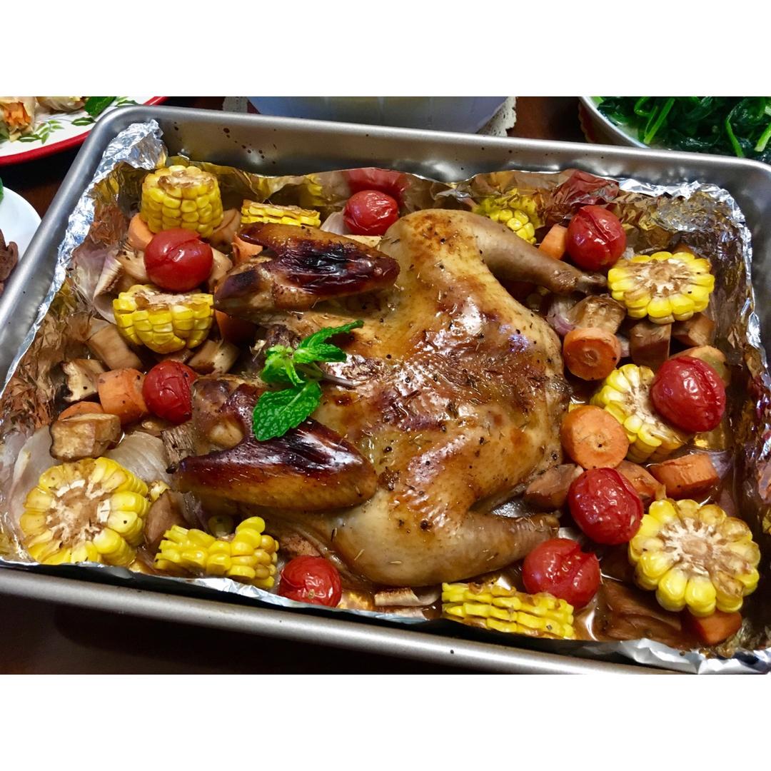 超详细 入味马杀鸡迷迭香烤鸡腿（翅）宴客必备