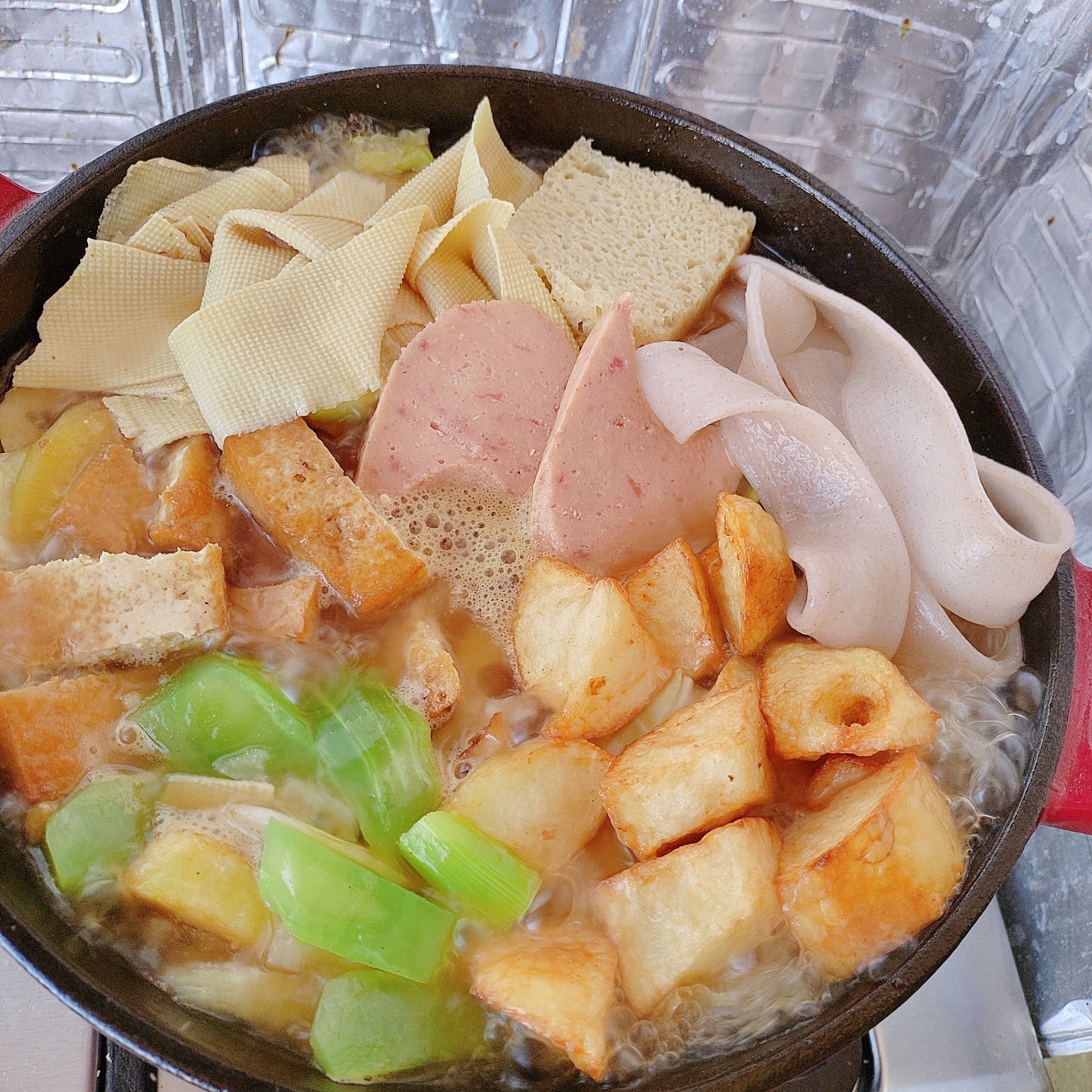 铁锅烩菜(炖菜)