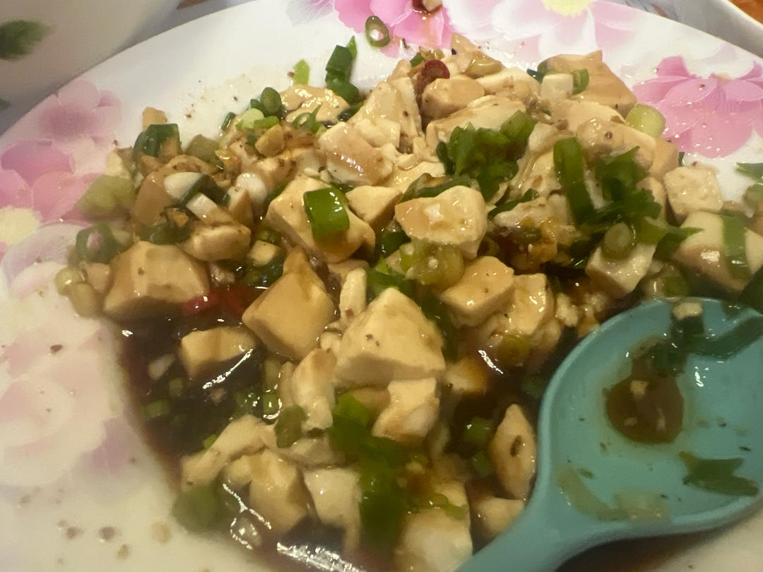 凉拌豆腐/小葱拌豆腐