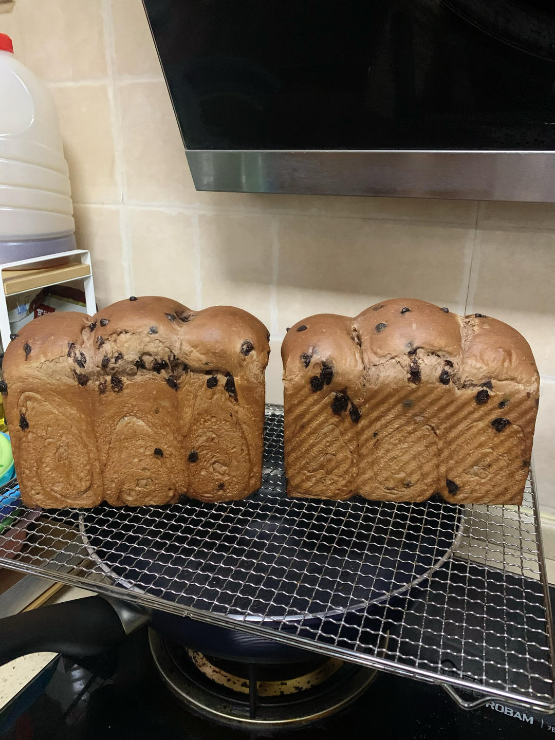 奶油巧克力吐司