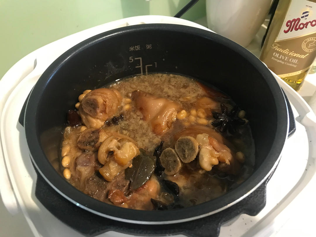 【黄豆炖猪蹄】高压锅（超详细食谱）
