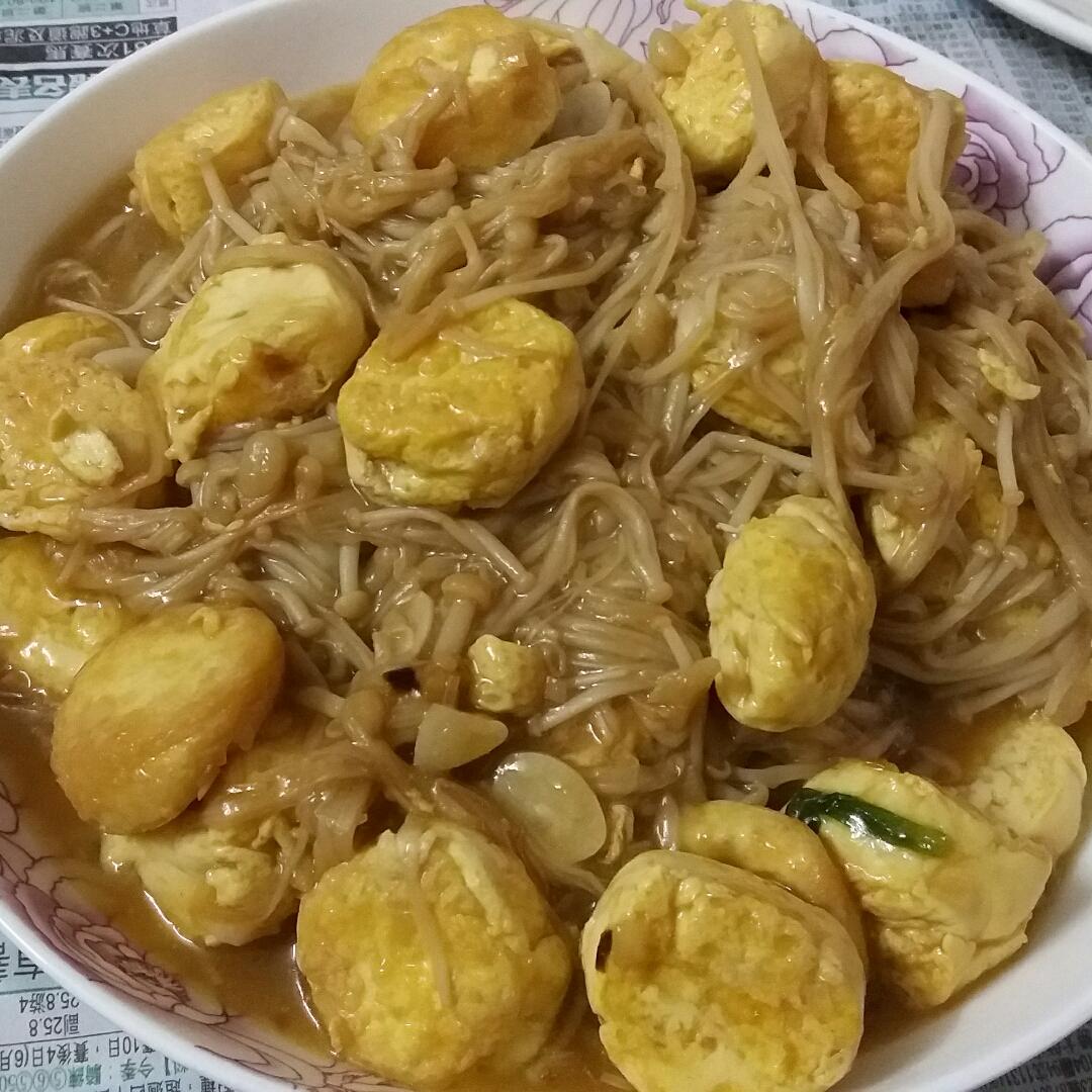 金针菇日本豆腐