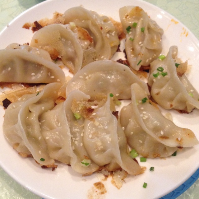 灵魂独舞candy做的脆底煎饺