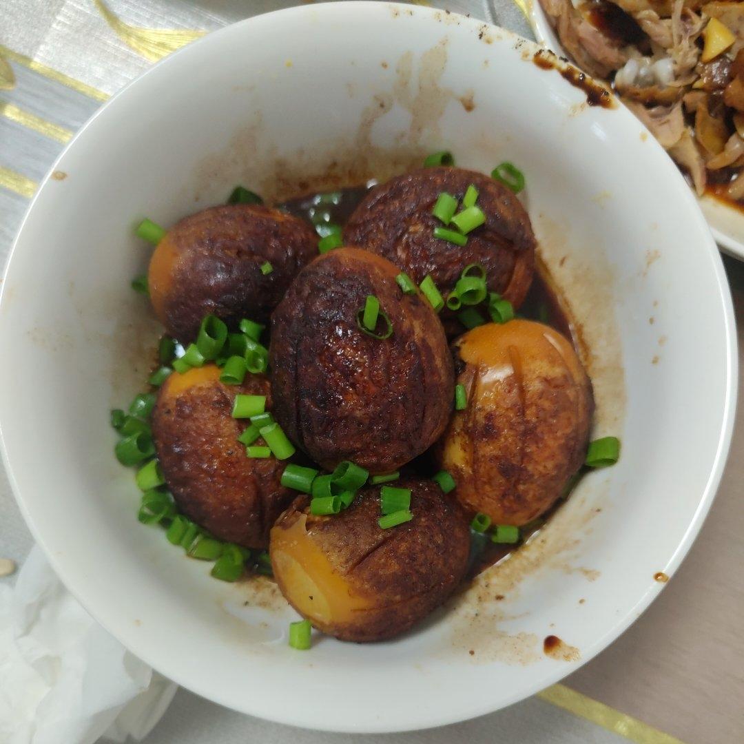 虎皮蛋（爱吃卤鸡蛋的不容不过～）