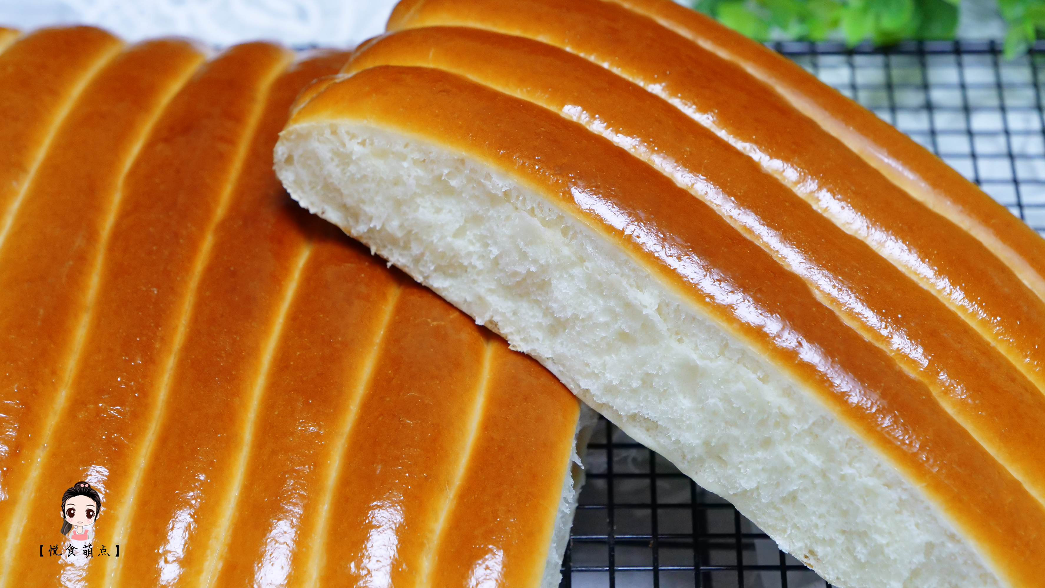会拉丝排包——这是面包中最基础的面团的做法的做法