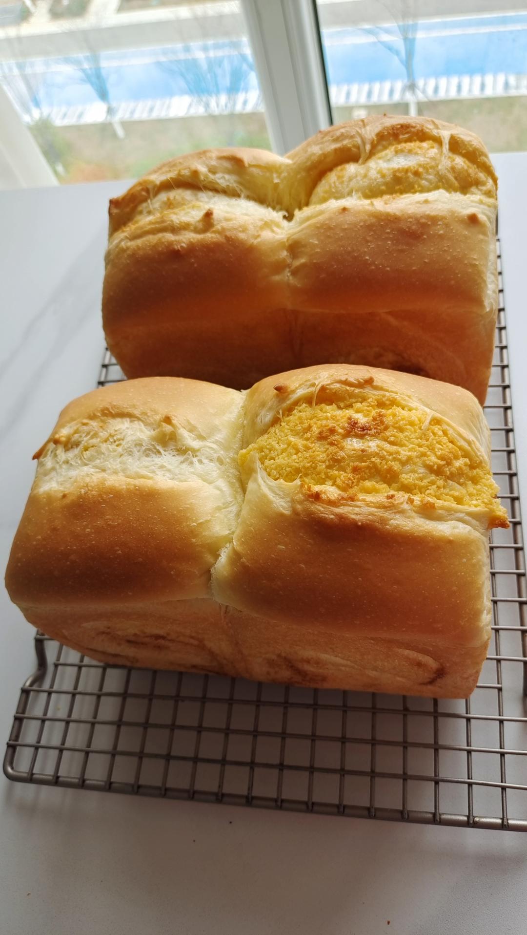 纯奶手撕吐司的做法 步骤1