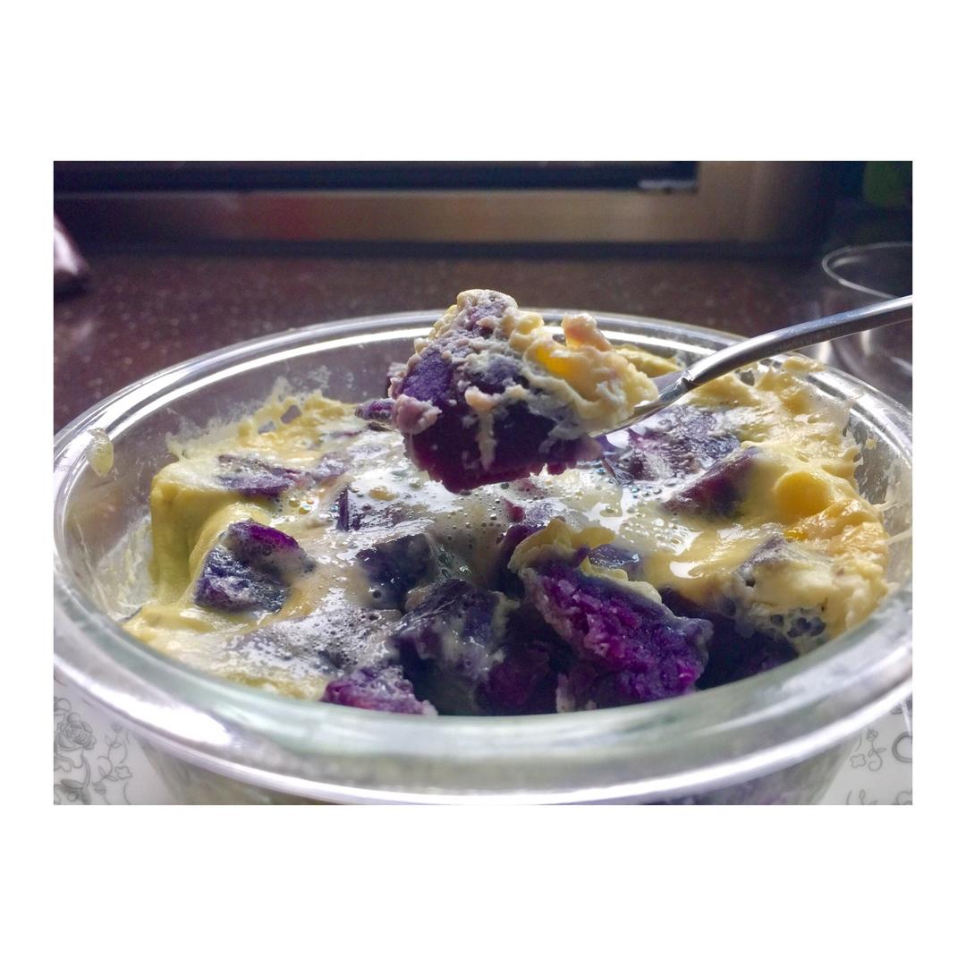 紫薯烤蛋（减肥增肌餐）