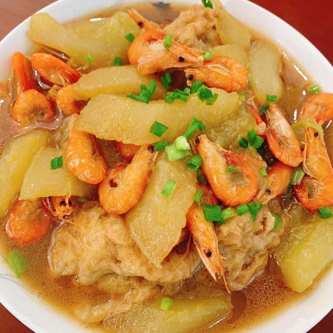 老黄瓜炒河虾