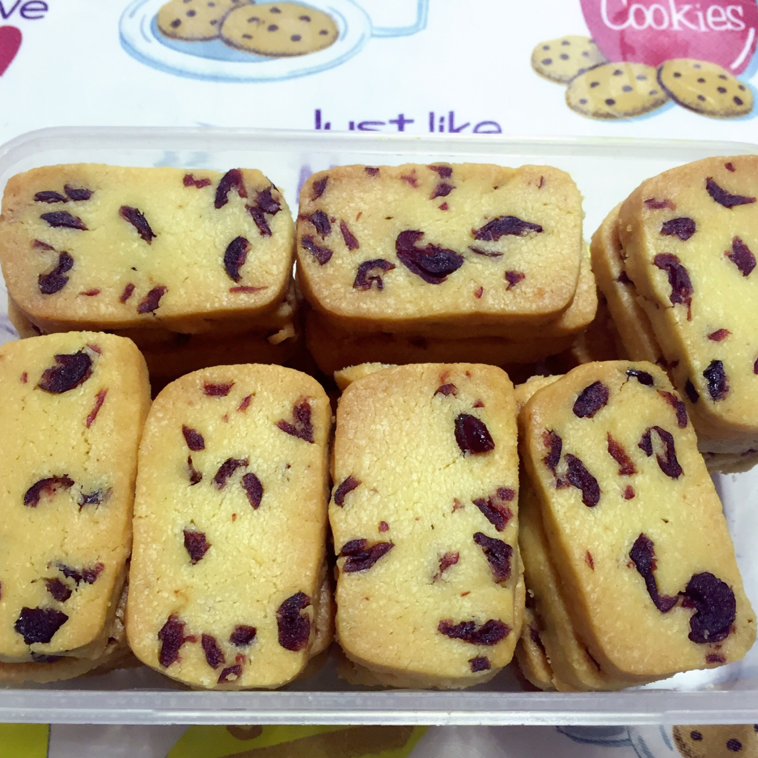 蔓越莓饼干--新手烘焙0压力 #皮黑森林#