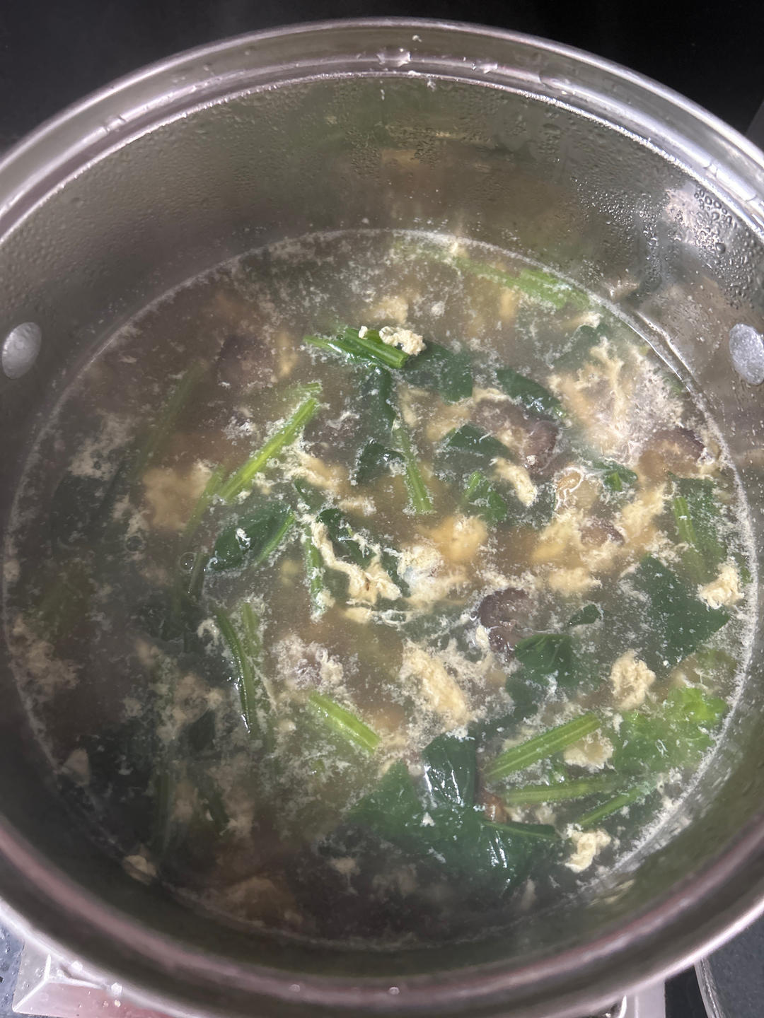 简约不简单-海参菠菜鸡蛋汤