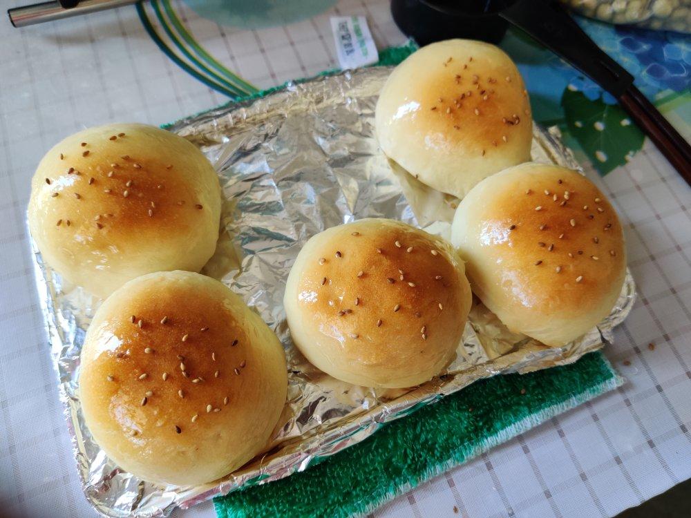 超级柔软拉丝的蜂蜜小餐包