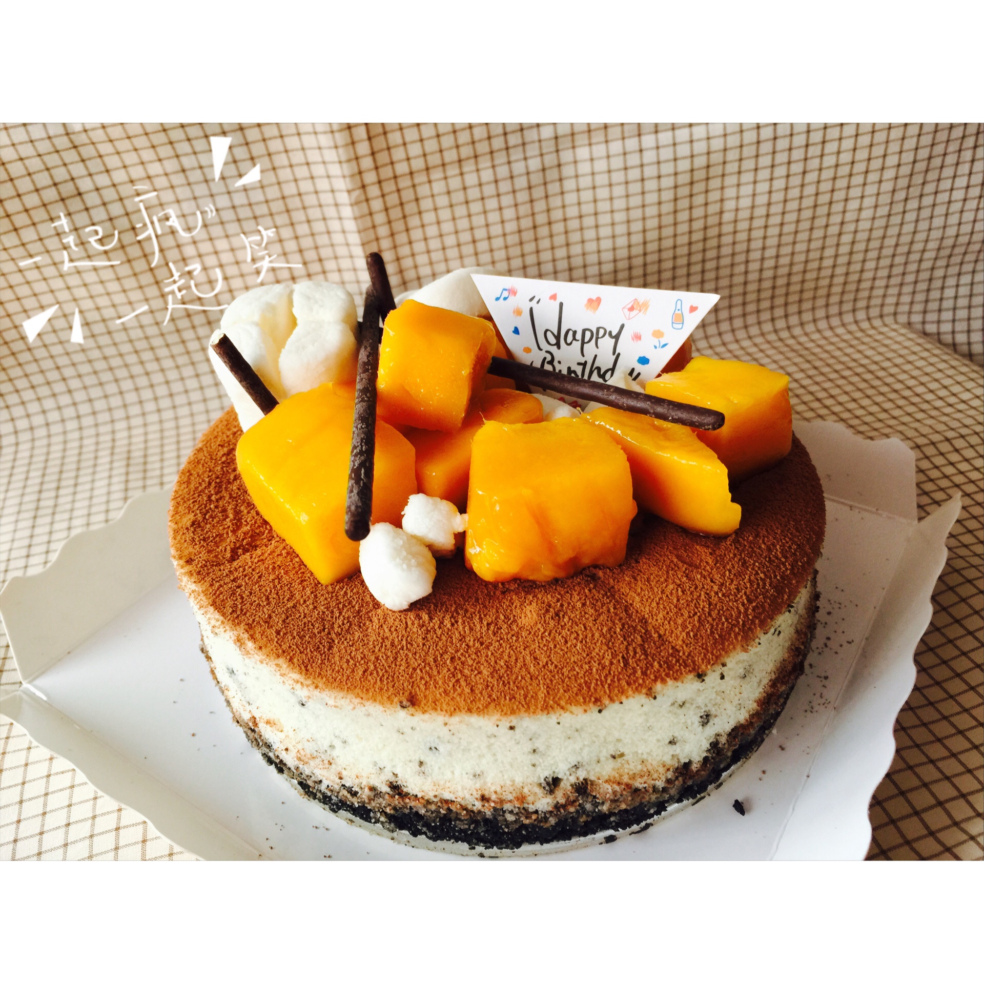 黑饼干奶酪蛋糕