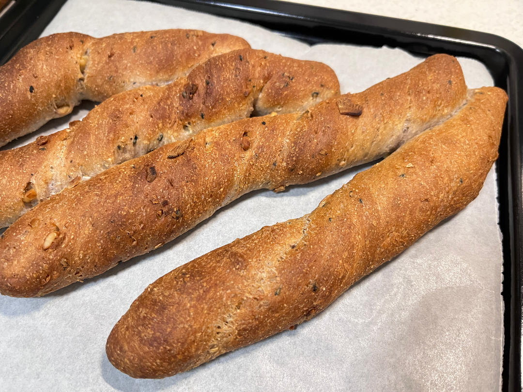 无糖无油的超香全麦坚果棒，0失败~