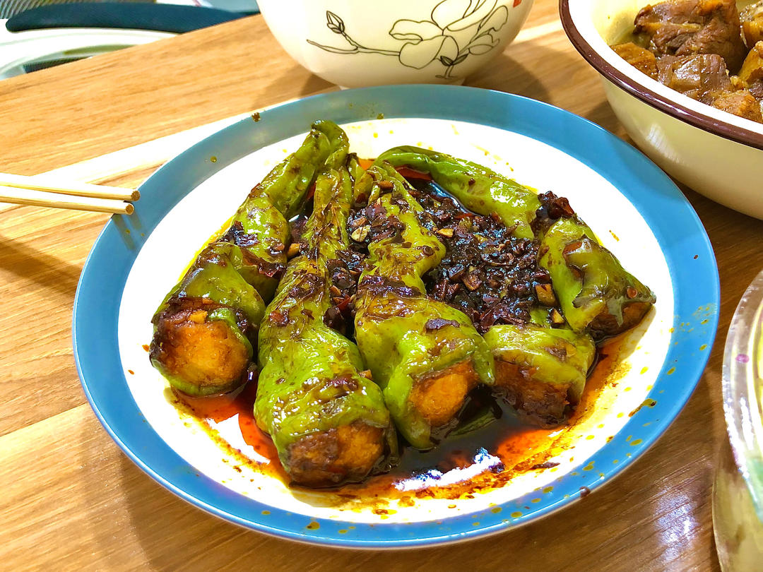 青椒酿肉