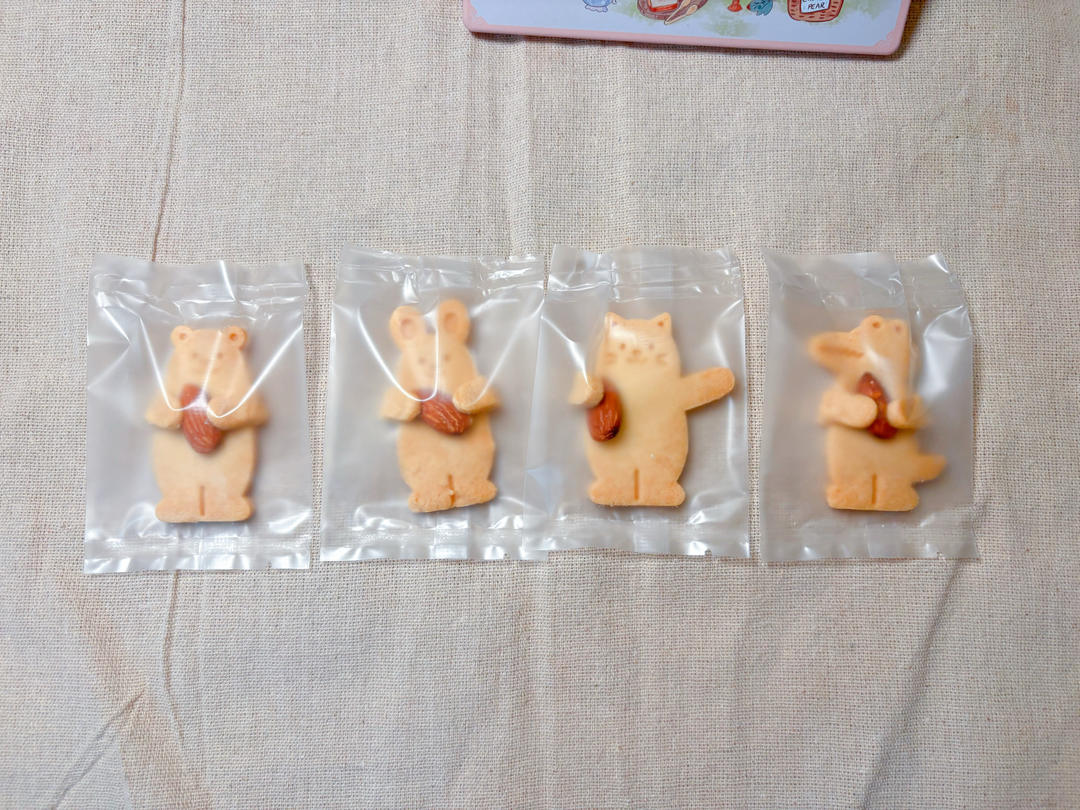 压模-黄油曲奇饼干(3种口味)