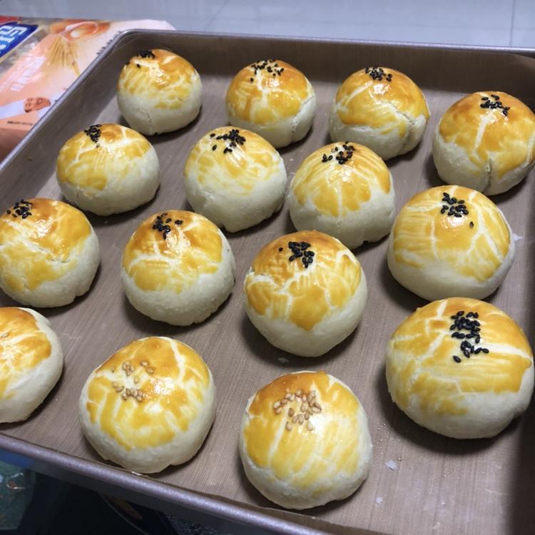 不用揉出膜、不用醒面就能酥掉渣的中式酥皮点心