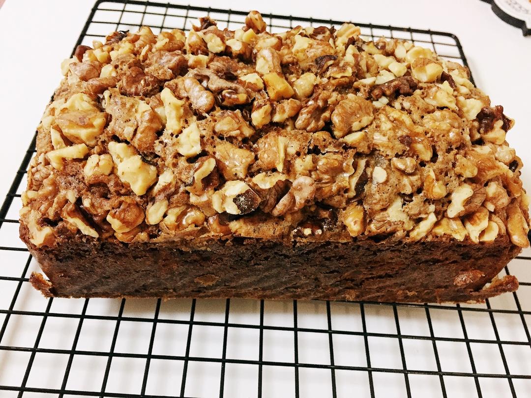 香蕉核桃磅蛋糕 Banana & Walnut Pound Cake