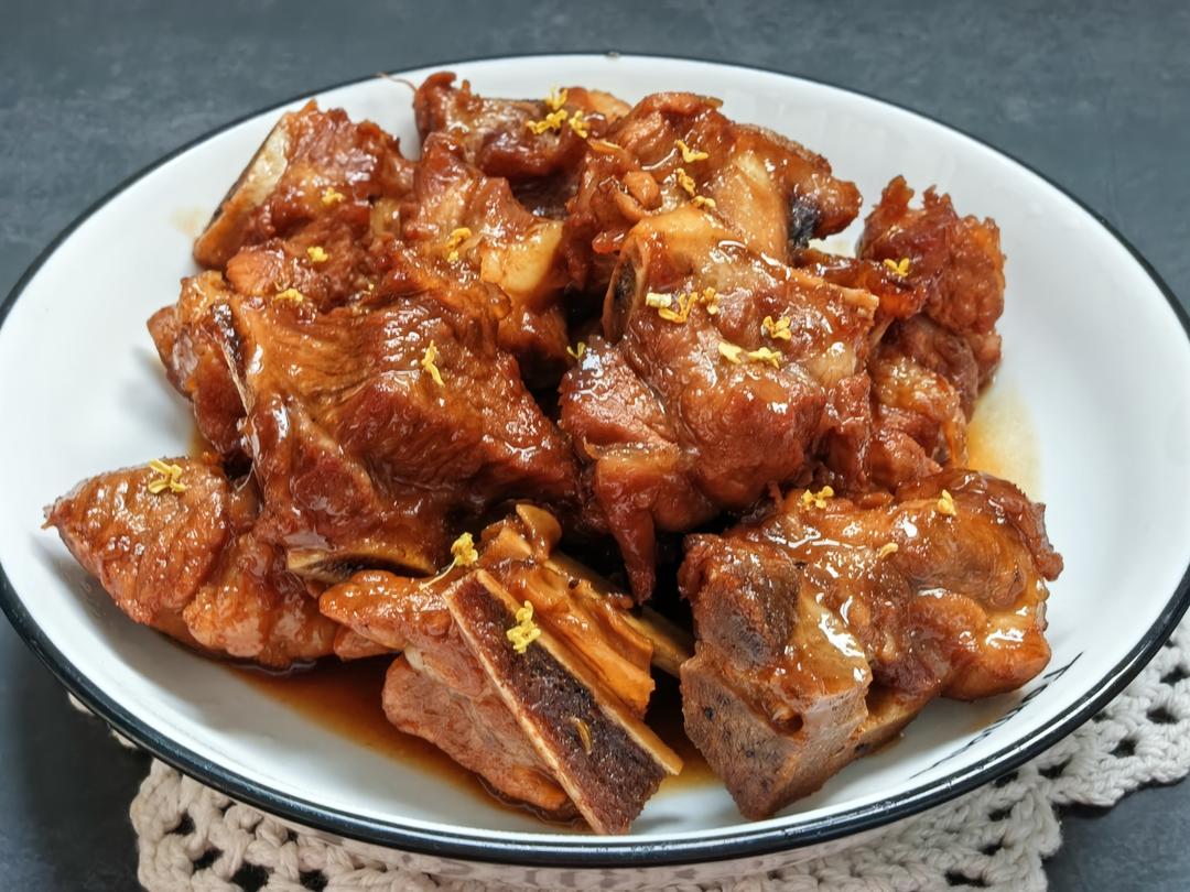 桂花排骨的做法