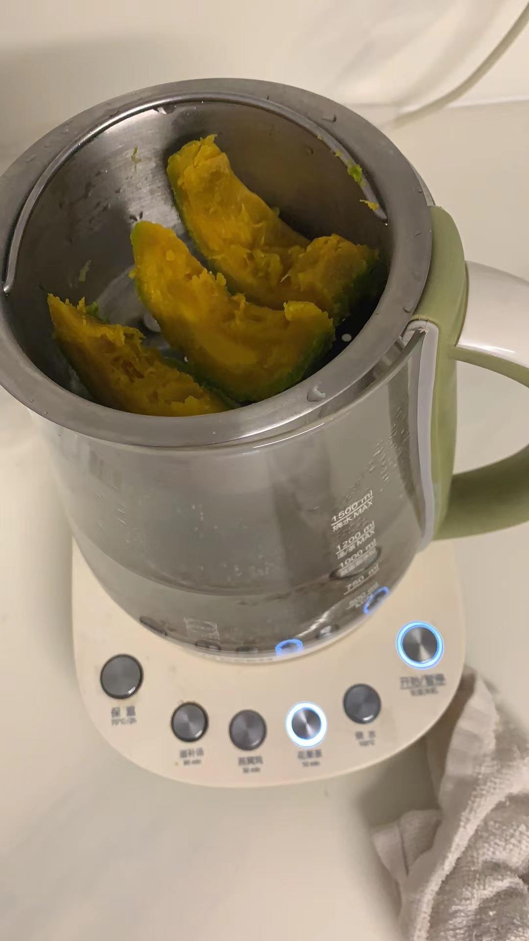 南瓜蒸糕【养生壶食谱12月】