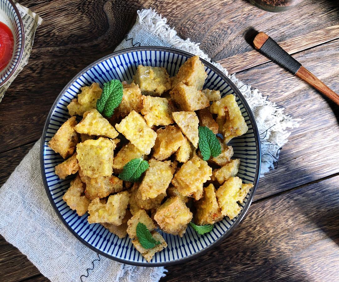 素食版“盐酥鸡”的做法